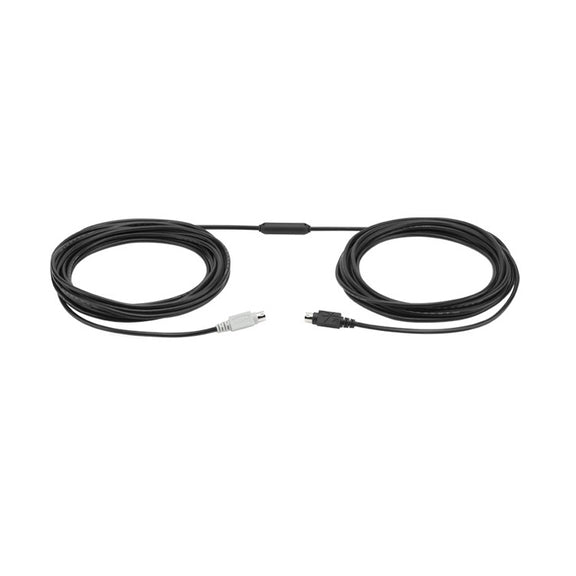 Logitech CC3500 Connect Speaker Microphone HUB Camera DIN Port Extension Cable, Cable Length: 10m (Black)