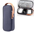 Multi-function Headphone Charger Data Cable Storage Bag, Ultra Fiber Portable Power Pack, Size: M, 16.5x6x23.5cm (Blue) - Other by PMC TechLife | Online Shopping South Africa | PMC TechLife | Buy Now Pay Later Mobicred