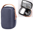 Multi-function Headphone Charger Data Cable Storage Bag, Ultra Fiber Portable Power Pack, Size: S, 11x5.5x18cm(Blue) - Other by PMC TechLife | Online Shopping South Africa | PMC TechLife | Buy Now Pay Later Mobicred