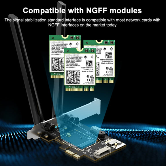 EDUP EP-9713 Remote Control Computer Switch Machine Network Card Bare Board