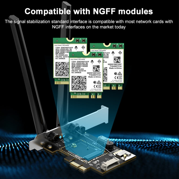 EDUP EP-9713 Remote Control Computer Switch Machine Network Card Bare Board