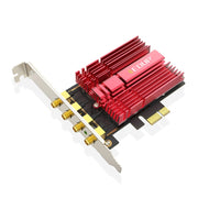 EDUP 9633-800 AC1900Mbps 2.4GHz & 5GHz Dual Band PCI-Express Adapter 4 Antenna External Network Card