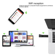 EDUP EP-AC1675 AC1900Mbps 2.4GHz & 5.8GHz Dual Band USB3.0 WiFi Adapter External Network Card