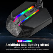 HXSJ TSP202 RGB Lighting Bendable USB Voice Chat Video Conference Microphone