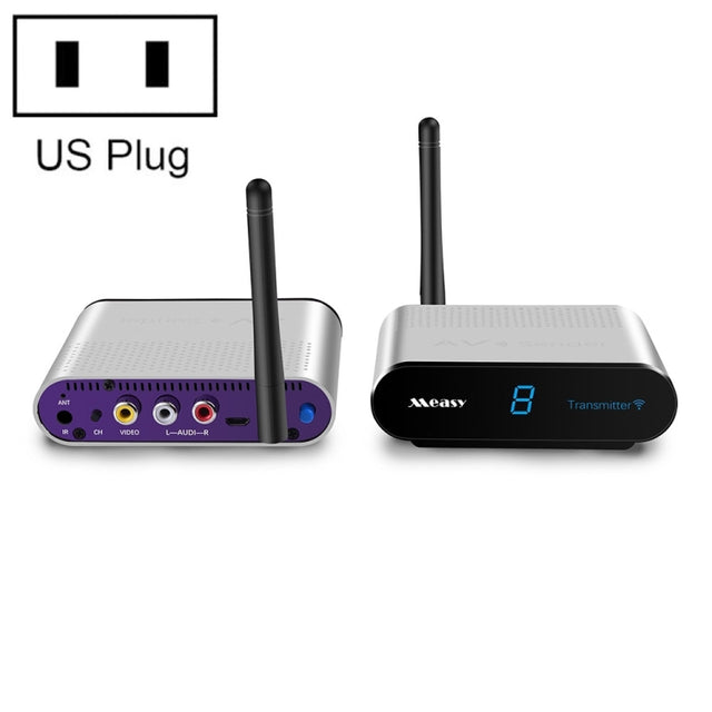 Measy AV530 5.8GHz Wireless Audio / Video Transmitter and Receiver, Transmission Distance: 300m, US Plug
