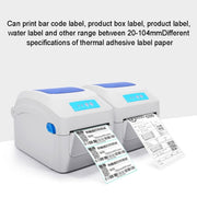 GPRINTER GP1324D Bluetooth USB Port Thermal Automatic Calibration Barcode Printer, Max Supported Thermal Paper Size: 104 x 2286mm