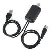 USB Connector Signal Booster Amplifier + IEC Converter Head