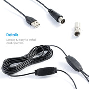 DVB-T CMMB DTMB Antenna Amplifier Car TV Digital Antenna