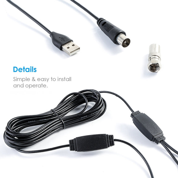 DVB-T CMMB DTMB Antenna Amplifier Car TV Digital Antenna