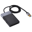 6 In 1 Multi-function Dual USB 3.0 + XQD + CF + TF + SD Card Reader -  by PMC TechLife | Online Shopping South Africa | PMC TechLife | Buy Now Pay Later Mobicred
