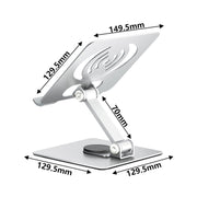 L-14 Aluminum Alloy Foldable Rotating Laptop/Tablet Stand(Grey)