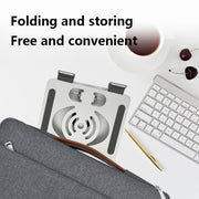 L-14 Aluminum Alloy Foldable Rotating Laptop/Tablet Stand(Grey)