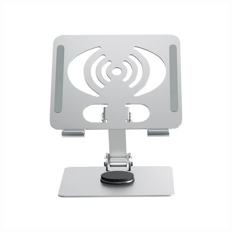 L-13 Aluminum Alloy Foldable Rotating Laptop/Tablet Stand (Silver)