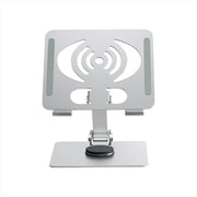 L-13 Aluminum Alloy Foldable Rotating Laptop/Tablet Stand (Silver)