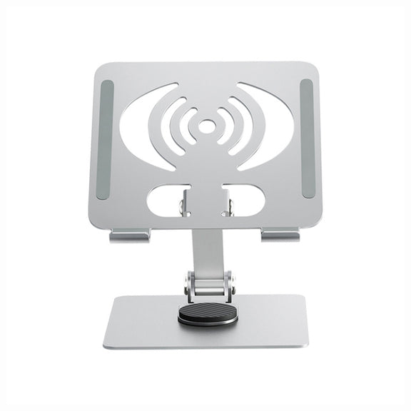 L-13 Aluminum Alloy Foldable Rotating Laptop/Tablet Stand (Silver)