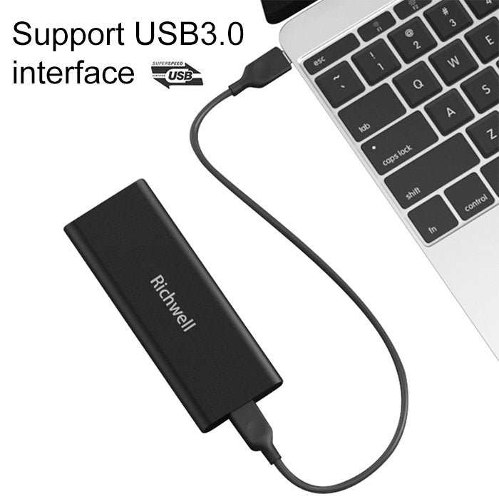 Richwell SSD R280-SSD-120GB 120GB Mobile Hard Disk Drive for Desktop PC(Black)