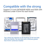 UNITEK SATA 2.5 inch USB 3.0 Interface HDD Enclosure, Length: 30cm