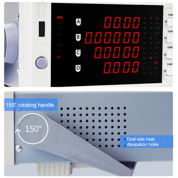 DCUU PM310 Intelligent Electrical Parameters Measuring Instrument (US Plug)