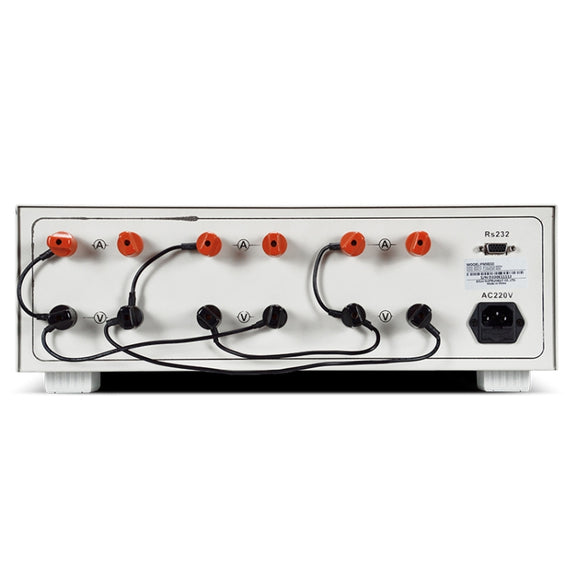 DCUU PM9830 500V 80A Three Phase Digital AC Voltage Current Power Factor & Power Meter (US Plug)