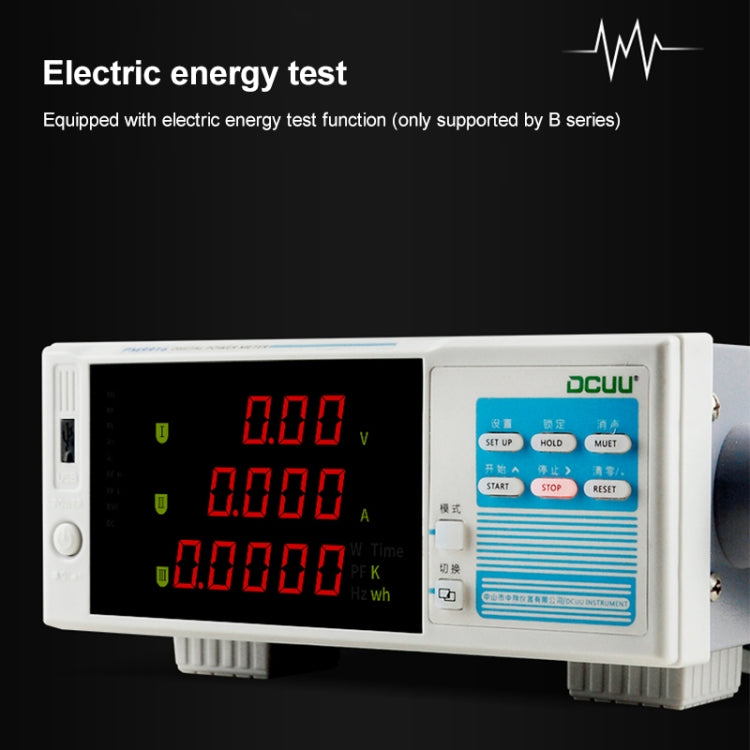 DCUU PM9915 Intelligent Electrical Parameters Measuring Instrument (US Plug)