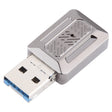 2 in 1 USB + 8 Pin to Type-C Charging Adapter - Converter & Adapter by PMC TechLife | Online Shopping South Africa | PMC TechLife | Buy Now Pay Later Mobicred