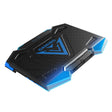 dual USB Ports Five-core Radiator Notebook Computer  Holder (Blue) - Laptop Stand by PMC TechLife | Online Shopping South Africa | PMC TechLife | Buy Now Pay Later Mobicred