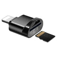 8 Pin to TF Card Adapter Mini TF Card Reader(Black) - Converter & Adapter by PMC Jewellery | Online Shopping South Africa | PMC Jewellery | Buy Now Pay Later Mobicred