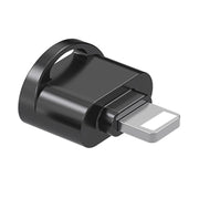 8 Pin to TF Card Adapter Mini TF Card Reader(Black)