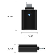 8 Pin OTG Adapter (Black)