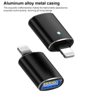 8 Pin OTG Adapter (Black)