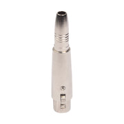 10 PCS LZ1163-1 6.35mm XRL Female to Female Audio Adapter