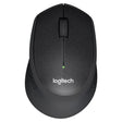 Logitech M330 Wireless Optical Mute Mouse with Micro USB Receiver (Black) - Wireless Mice by Logitech | Online Shopping South Africa | PMC TechLife | Buy Now Pay Later Mobicred