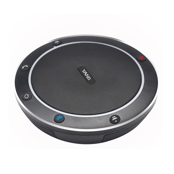 YANS YS-M61Y Video Conference Bluetooth Omnidirectional Microphone(Black)
