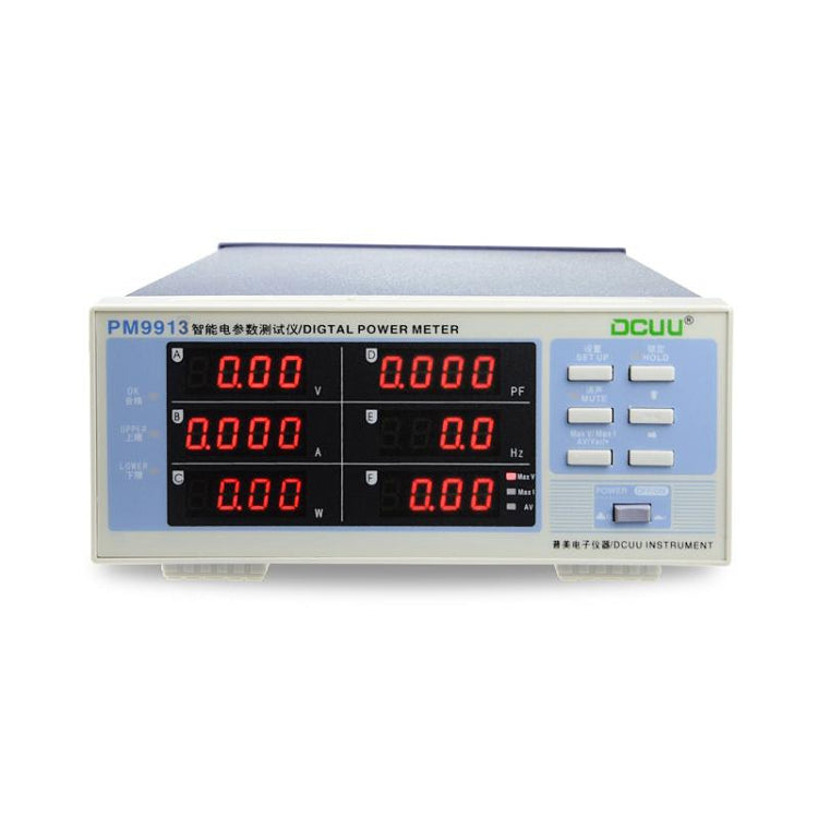 DCUU PM9913 Intelligent Electrical Parameters Measuring Instrument(EU Plug)