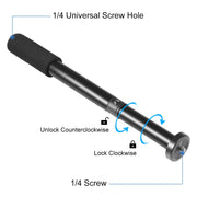 PULUZ Tripod Mount +  Extension Rod + Live Broadcast Dual Phone Bracket + 6.2 inch 16cm LED Ring Vlogging Video Light Kits