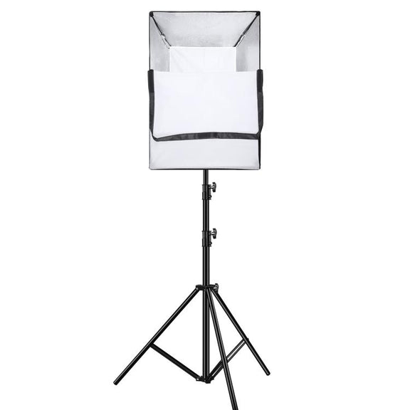 PULUZ 120W Photo Studio Strobe Flash Light Kit with Softbox Reflector & Tripod(US Plug)