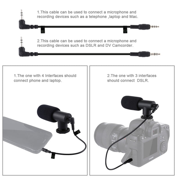 PULUZ Live Broadcast Smartphone Video Light Vlogger Kits with Microphone + LED Light + Tripod Mount + Phone Clamp Holder (Black)