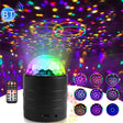 USB Bluetooth Crystal Magic Ball Stage Light with Remote Control (Black) - Stage Lighting by PMc TechLife | Online Shopping South Africa | PMc TechLife | Buy Now Pay Later Mobicred