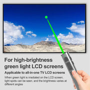 Doosl Dsit038 2.4GHz Wireless Presenter PowerPoint Clicker Representation Remote Control Green Laser Pointer, Control Distance: 100m
