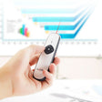 ASiNG A800 USB Charging 2.4GHz Wireless Presenter PowerPoint Clicker Representation Remote Control Pointer, Control Distance: 100m(White) - free shipping - PMC TechLife - Order now!