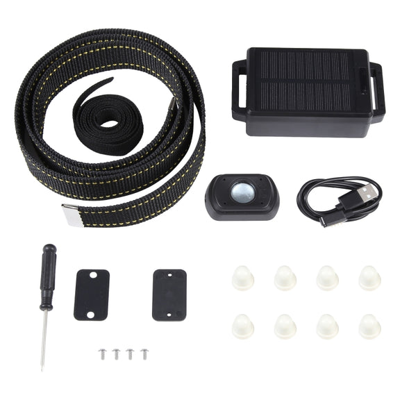 4G Asia Version Intelligent Water-resistant GPS Pet Tracker Solar Energy Cattle Sheep Position Locator