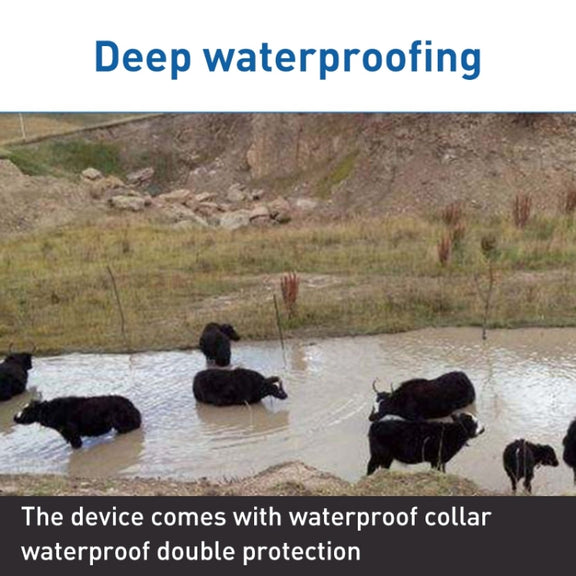 4G US Version Intelligent Water-resistant GPS Pet Tracker Solar Energy Cattle Sheep Position Locator