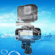 PULUZ 20 LEDs 40m Waterproof IPX8 Studio Light Video & Photo Light with Hot Shoe Base Adapter & Quick Release Buckle & Long Screw & 2 x Filter Plates for GoPro HERO10 Black / HERO9 Black / HERO8 Black ... n /4 /3+ /3 /2 /1, Xiaoyi and Other Action Cameras - free shipping - PMC TechLife - Order now!