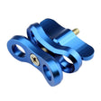 PULUZ Ball Clamp Close Hole Diving Camera Bracket CNC Aluminum Spring Flashlight Clamp for Diving Underwater Photography System(Blue) - Diving Accessories by PULUZ | Online Shopping South Africa | PMC TechLife | Buy Now Pay Later Mobicred