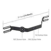 PULUZ Diving Tray Bracket Dual Handle Grip Handheld Expansion Mount System (Black)