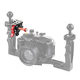 PULUZ Shutter Release Trigger Extension Adapter Lever Mount for Underwater Arm System(Red) - free shipping - PMC TechLife - Order now!
