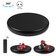PULUZ 45cm Remote Control Adjusting Speed Rotating Turntable Display Stand, Black, Load 100kg(AU Plug)