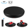 PULUZ 45cm Remote Control Adjusting Speed Rotating Turntable Display Stand, Black, Load 100kg(EU Plug) - free shipping - PMC TechLife - Order now!