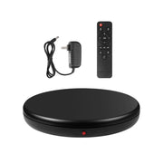 PULUZ 45cm Remote Control Adjusting Speed Rotating Turntable Display Stand, Black, Load 100kg(US Plug)
