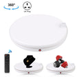 PULUZ 45cm Remote Control Adjusting Speed Rotating Turntable Display Stand with Power Socket, White, Load 100kg(UK Plug) - free shipping - PMC TechLife - Order now!